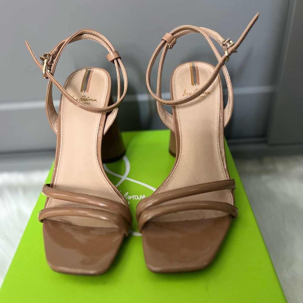 Samuel Edelman Rose Blush strappy sandals